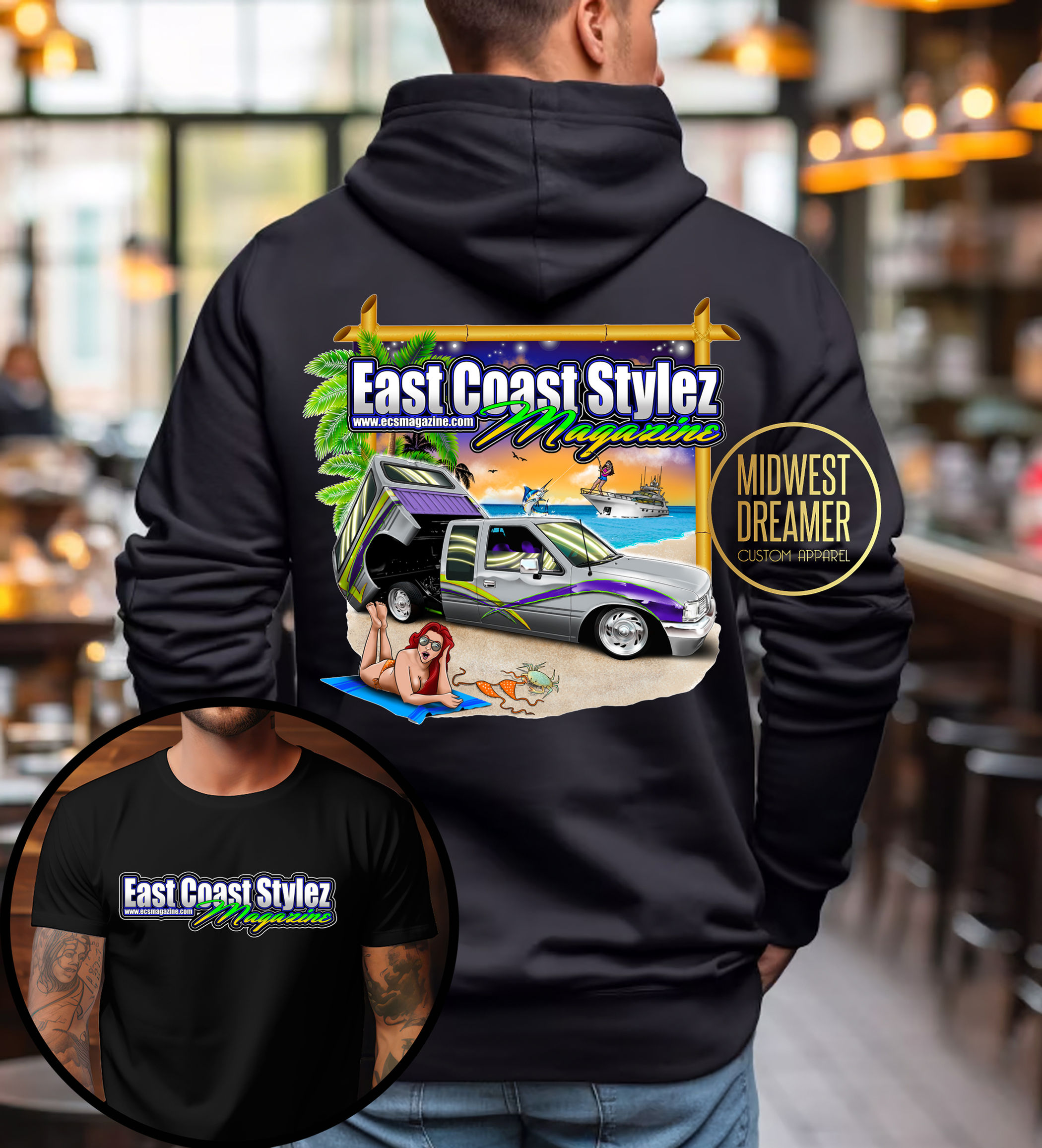 Life is a beach Hoodie