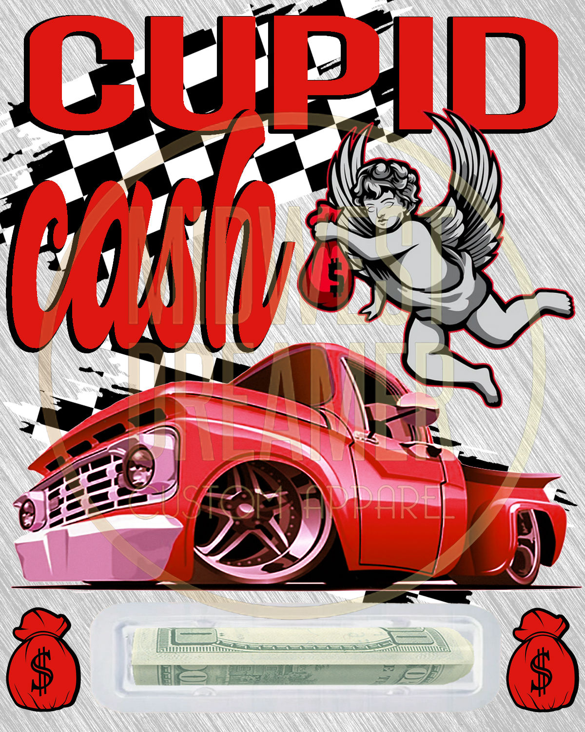 Cupid Cash Red