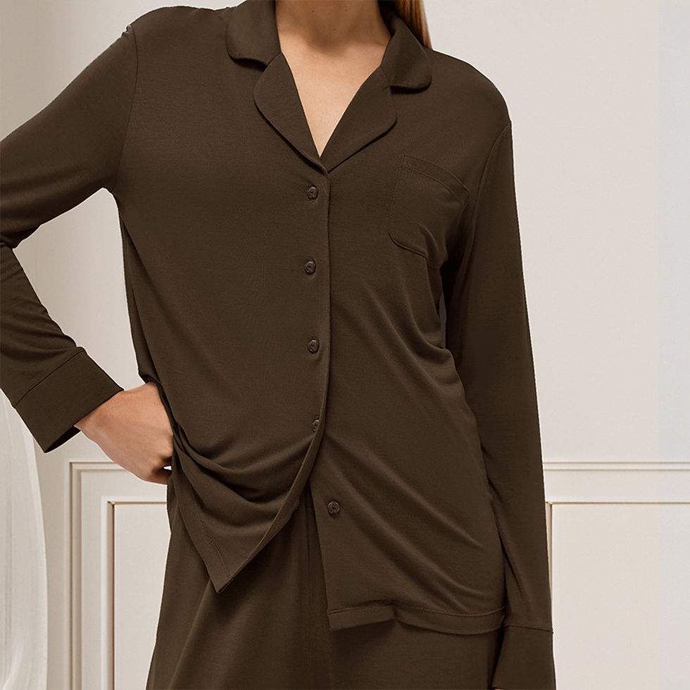 Thumbnail: Long Sleeve Pajama Set with Cardigan