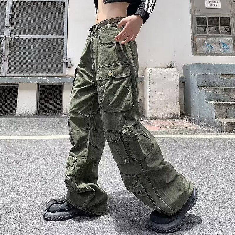 Thumbnail: American Retro Loose Fit Casual Pants for Men