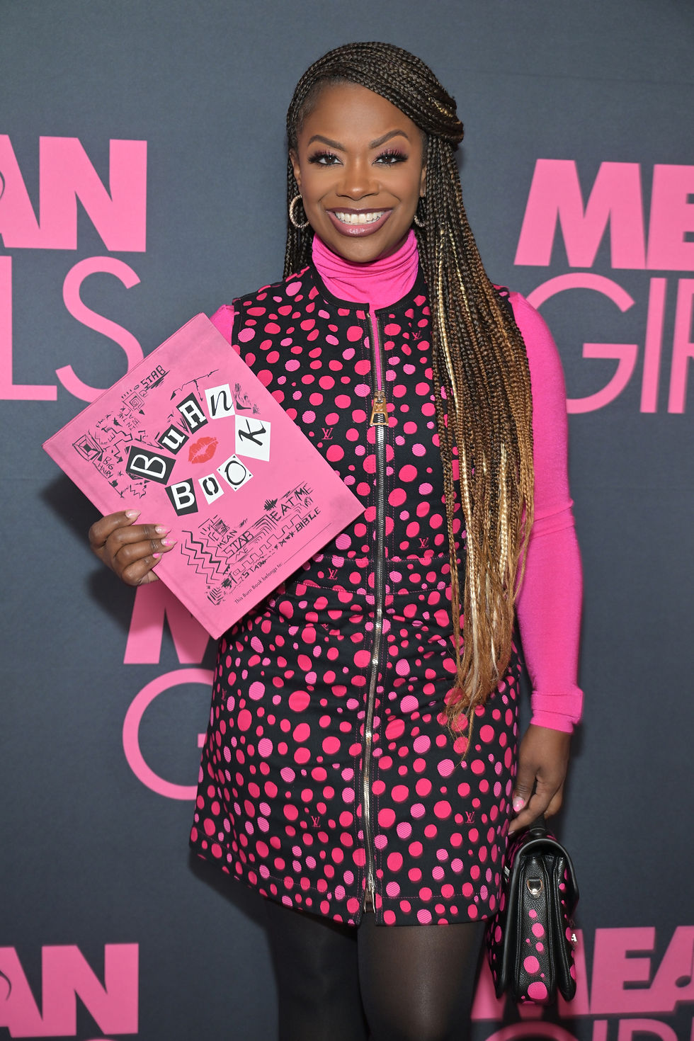 Kandi Burruss at atlanta mean girls screening 2024