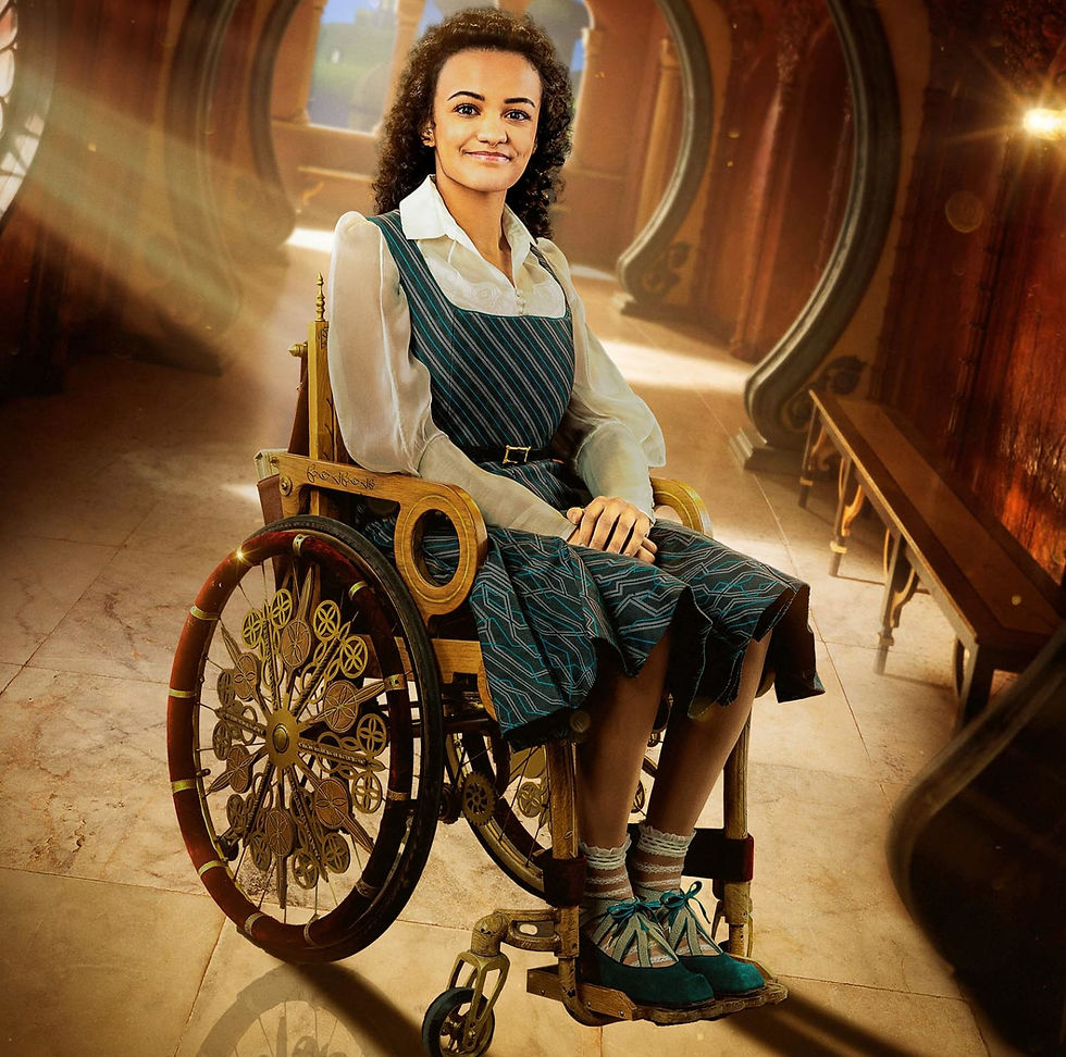 Marissa Bode as Nessarose Thropp - Wicked