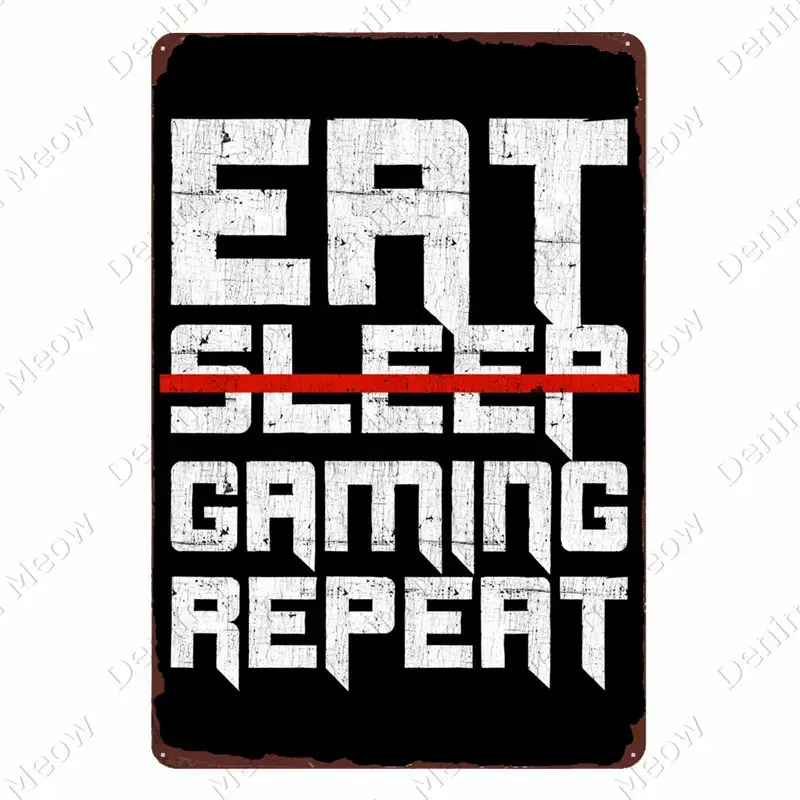 Thumbnail: Vintage Warning Angry Gamer Signs & Posters