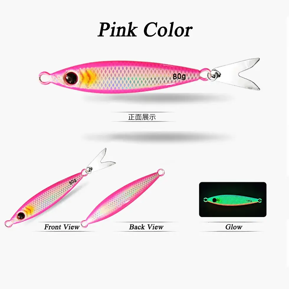 Thumbnail: Fishing Glow Jig Slow Falling Angler