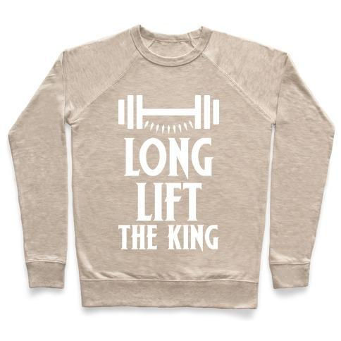 Thumbnail: Long Lift the King Crewneck Sweatshirt