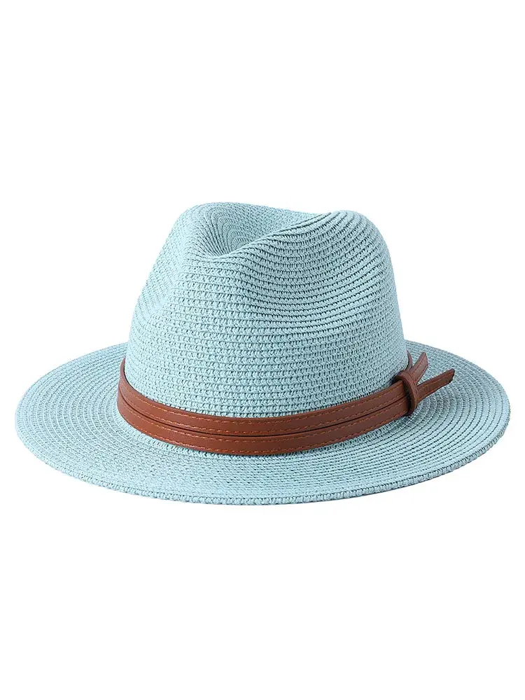 Thumbnail: Natural Panama Soft Shaped Straw Hat
