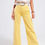 Thumbnail: Wide Leg Jeans in Sunshine Yellow