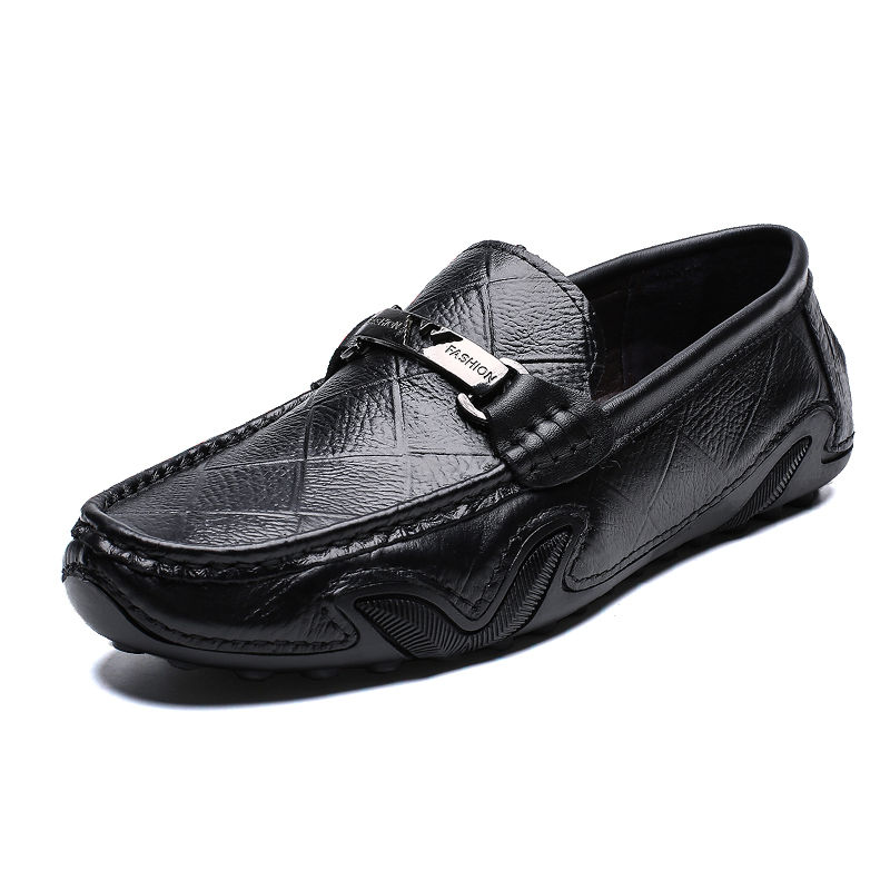 Thumbnail: Men's Casual Custom Genuine Leather Loafer