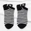Thumbnail: Black and White Embroidered Socks