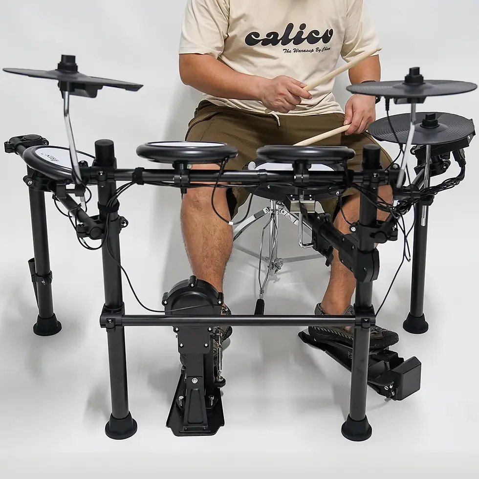 Thumbnail: Portable Silicone Electronic Drums Set