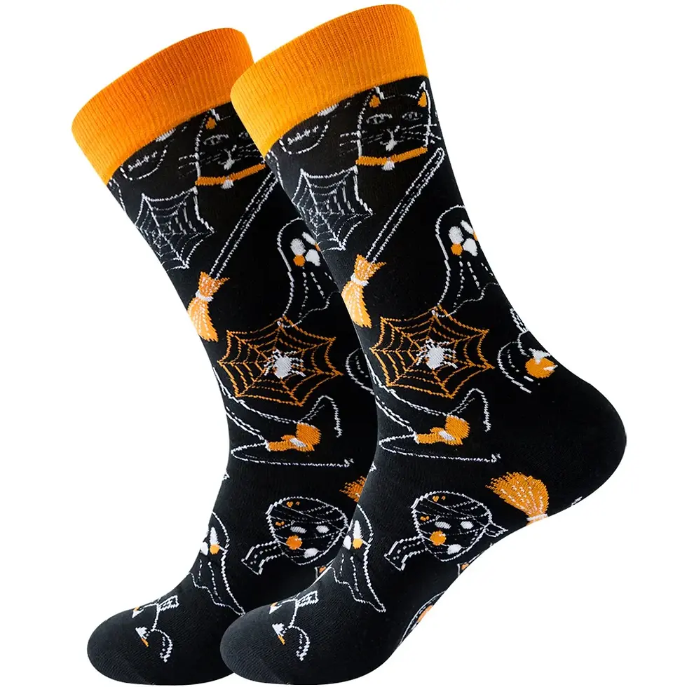 Thumbnail: Halloween, Alien, New Strange Object Unisex Socks