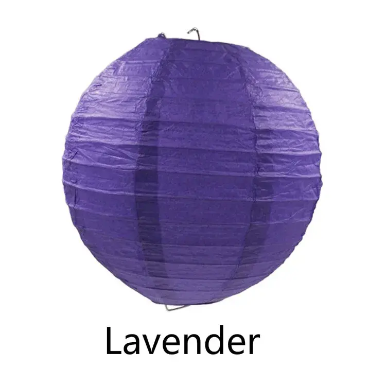 Thumbnail: White Round Chinese Paper Lantern Party Decorations