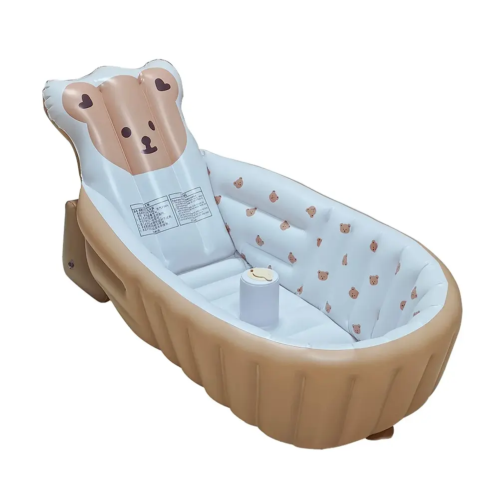 Thumbnail: 1PCS Inflatable Baby Bathtub With Air Pump