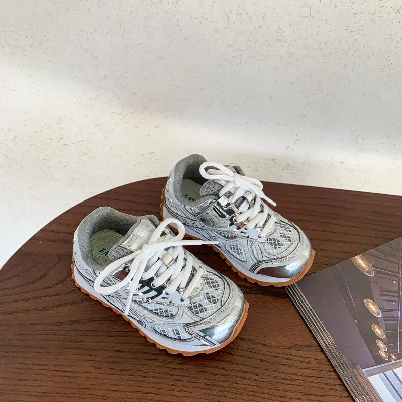 Thumbnail: Toddler Orbit Metallic Running Sneaker