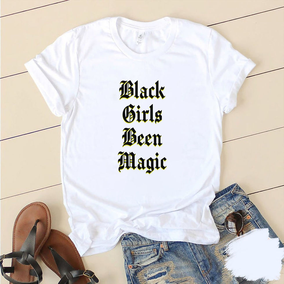 Thumbnail: Custom Black Girl Magic T Shirts