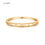 Thumbnail: Gold & Diamond Delicate Stacking Ring-  Real Solid 14K Gold