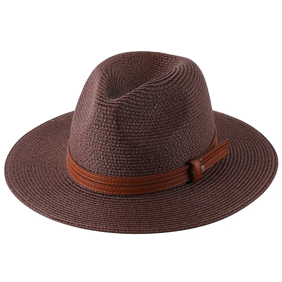 Thumbnail: Natural Panama Soft Shaped Straw Hat