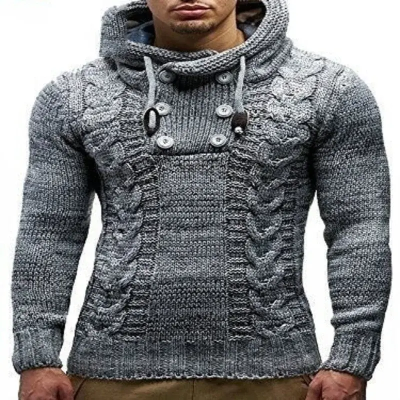 Thumbnail: Oversized Men's Zipper Sweater