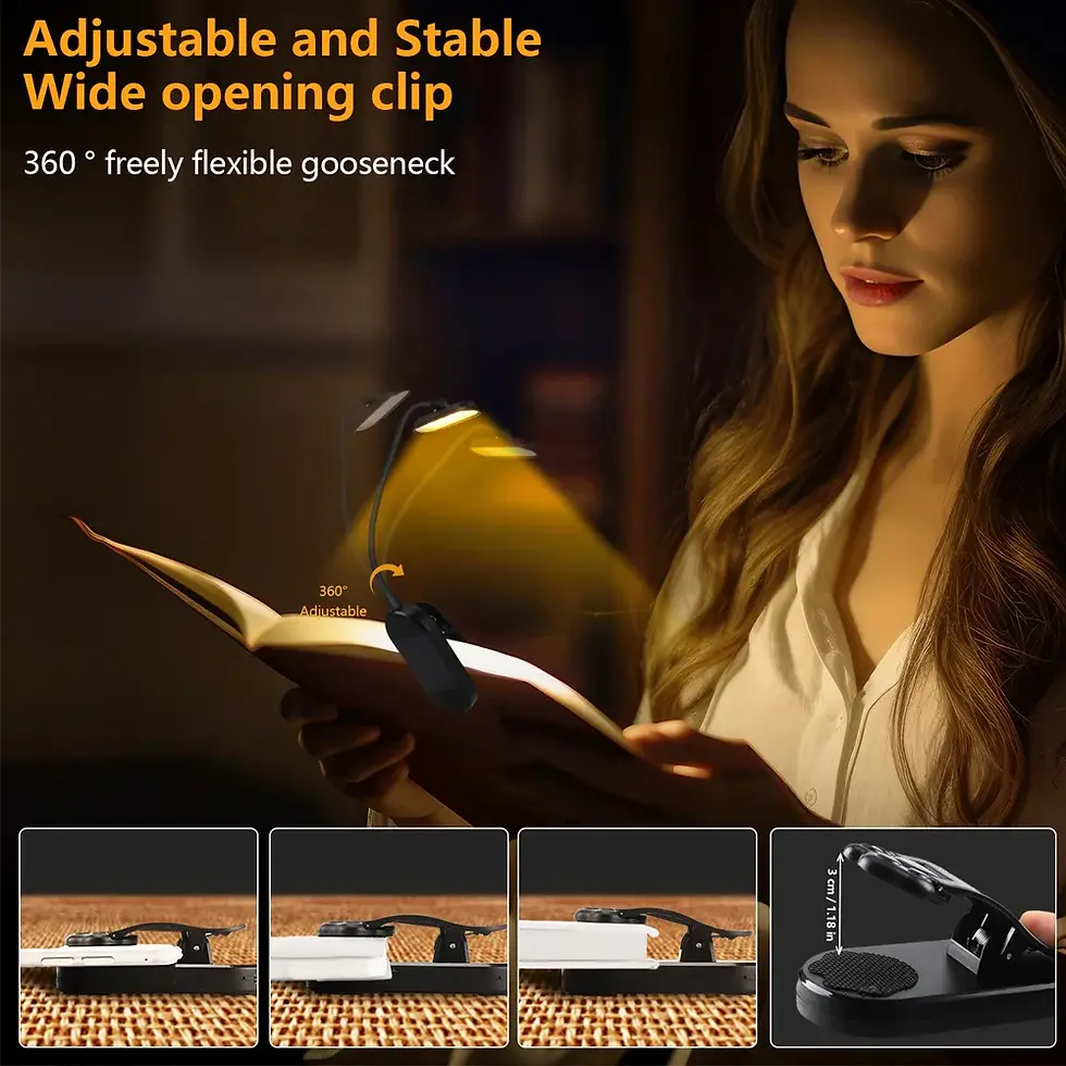 Thumbnail: LED Clip on Mini Book Lamp