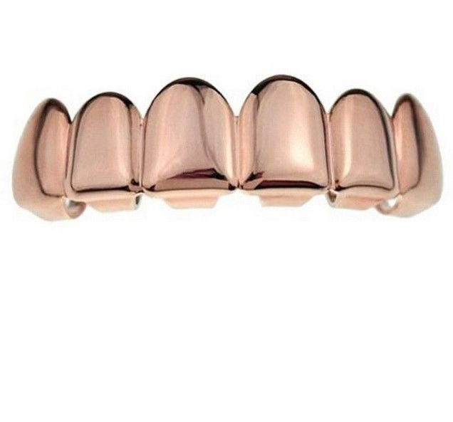Thumbnail: Gold or Silver Plated  Grillz Top& Bootom Set