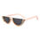 Thumbnail: Vintage Rhinestone Rimless Sunglasses