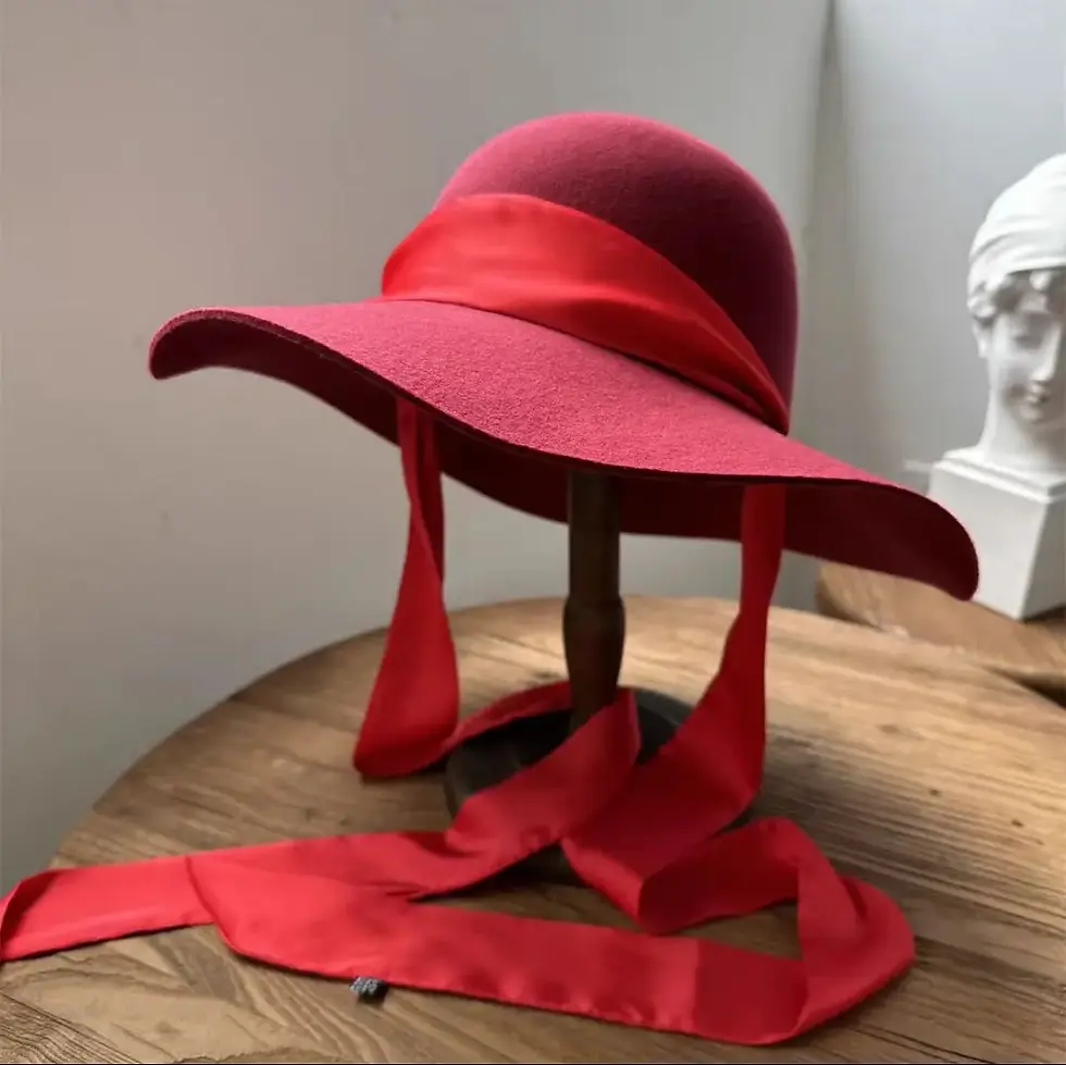 Thumbnail: 100% Wool Bell Hat