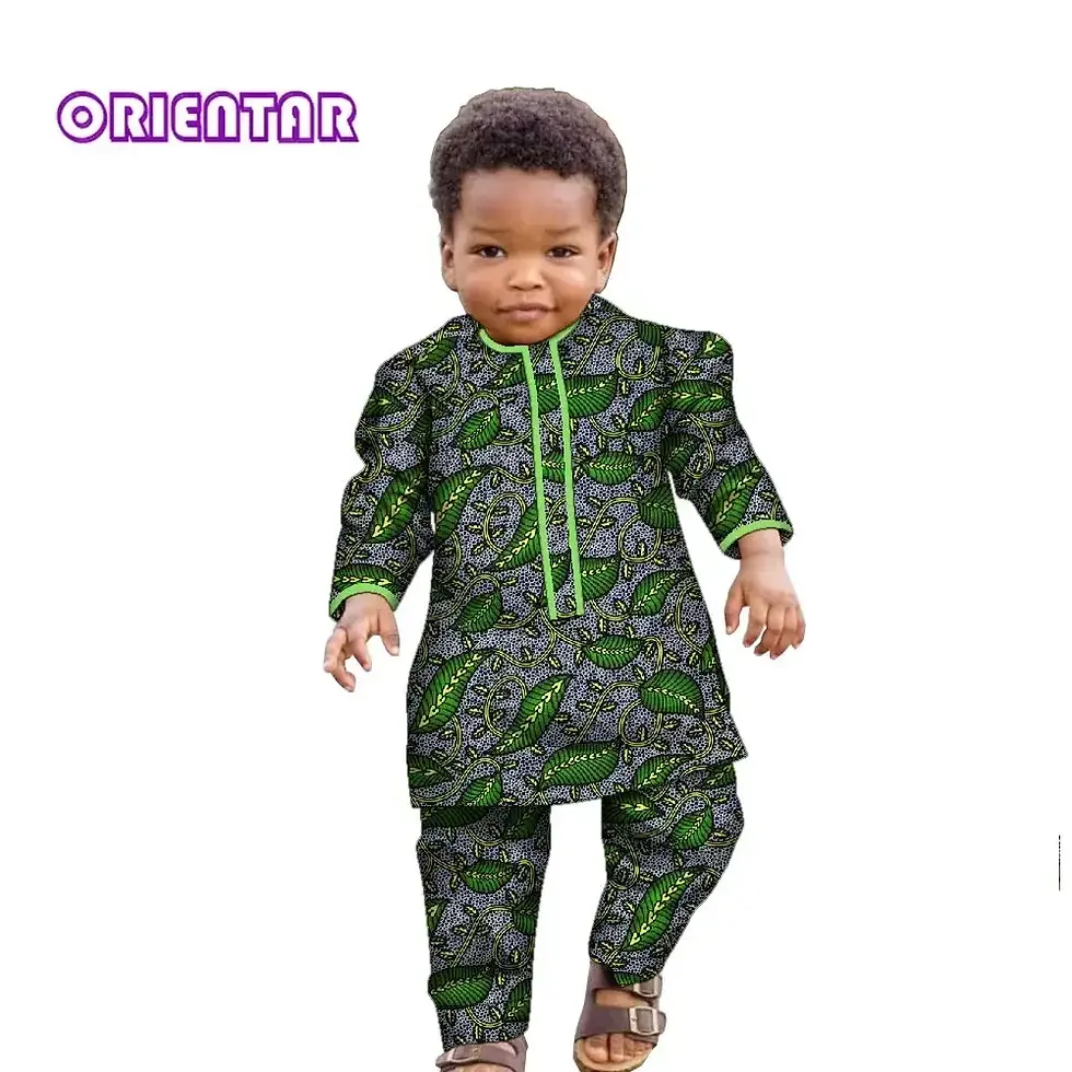 Thumbnail: Ankara Print Boy Suit -2 Pcs Set