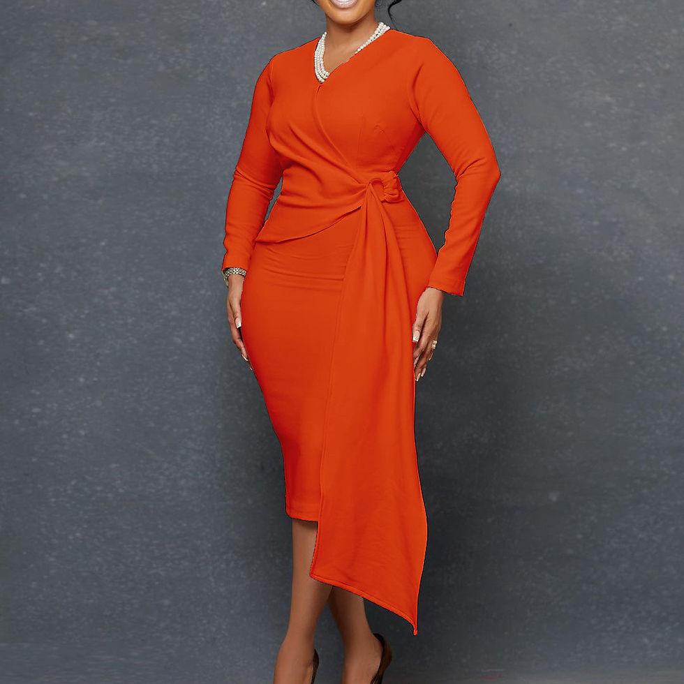 Thumbnail: Baptism Center Women’s Formal Church Pencil Dress – Elegant One‑Piece Essential