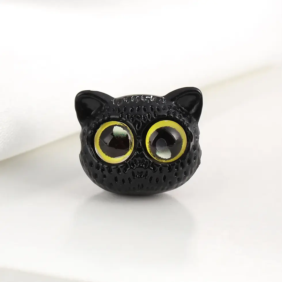 Thumbnail: NEW Wooden Lucky Cat Figurine Green Sandalwood
