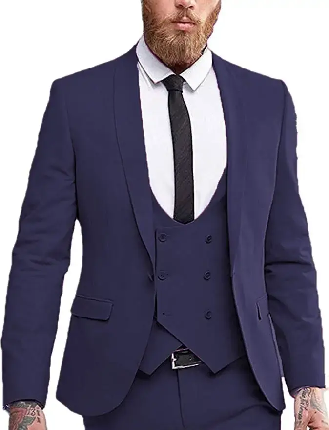 Thumbnail: 3 Piece Suit(Jacket+Pants+Vest