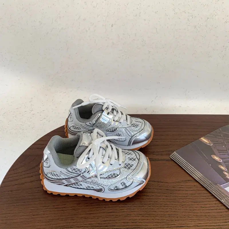 Thumbnail: Toddler Orbit Metallic Running Sneaker