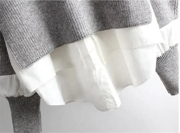 Thumbnail: Winter Casual Loose Pullover Sweater