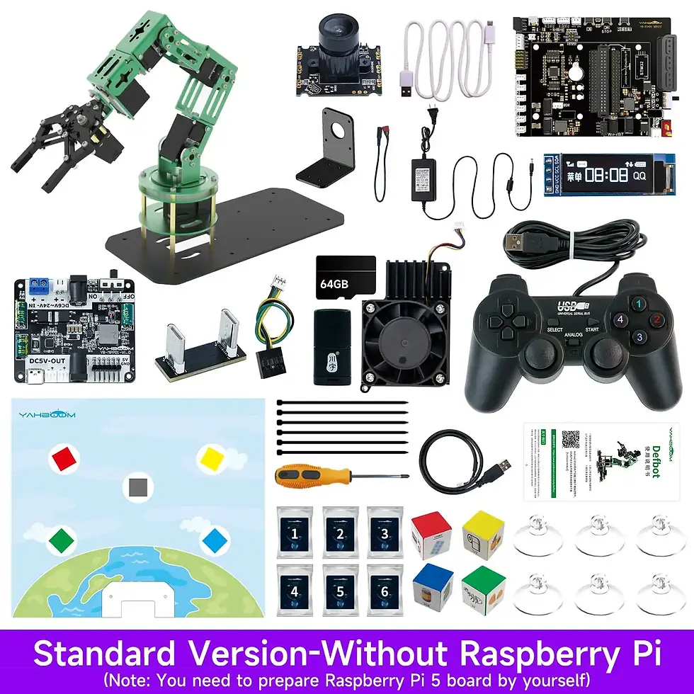 Thumbnail: Yahboom DOFBOT AI Large Model Vision Robotic Arm Kit