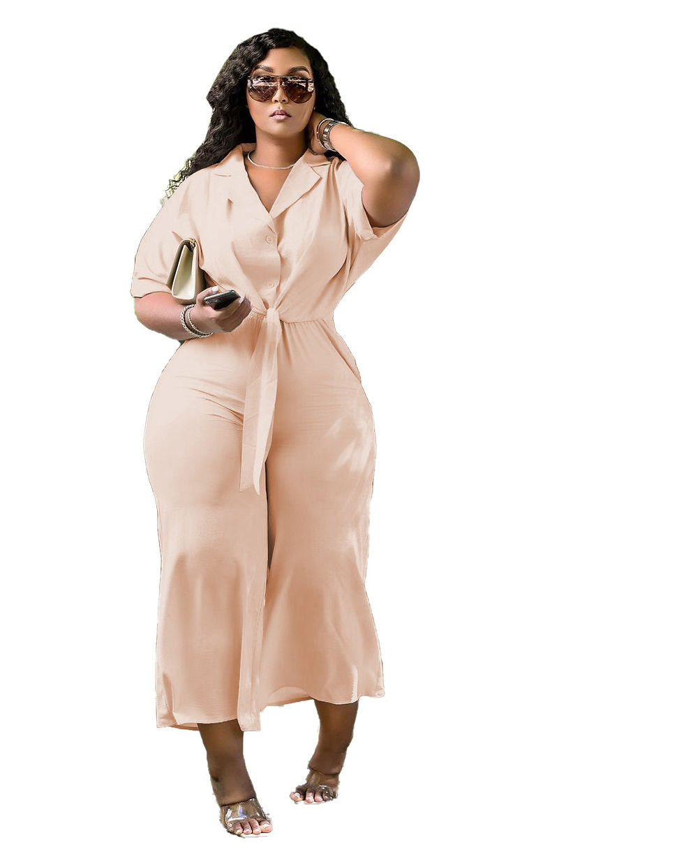 Thumbnail: Two Piece Casual Sets -Wide Leg Pants