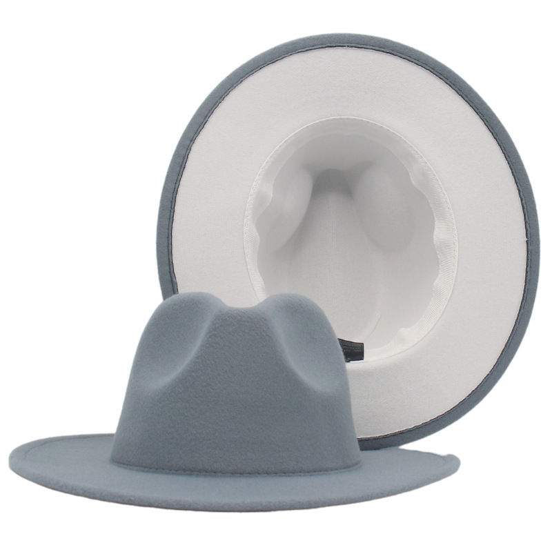 Thumbnail: 2-Tone Cashmere Felt Hat Fedor