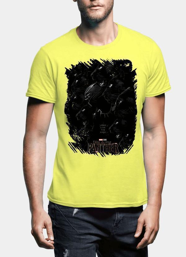 Thumbnail: Long Live the King Black Panther Half Sleeve T-Shirt