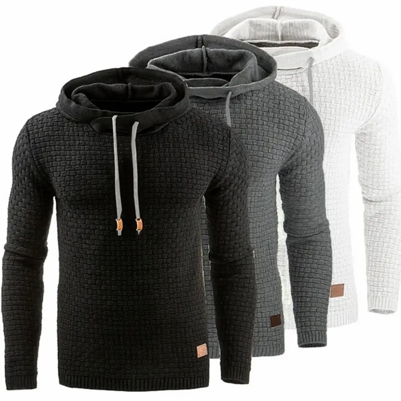 Thumbnail: Men's Hooded, Long Sleeve Sweatshirts