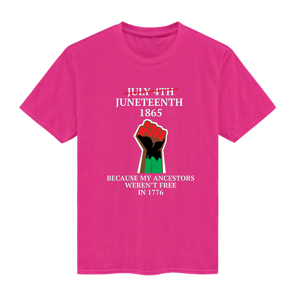 Thumbnail: Melanin Tshirt Juneteenth Day in 1865