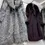 Thumbnail: 100% Natural Fox Fur Long Coat With Stripes