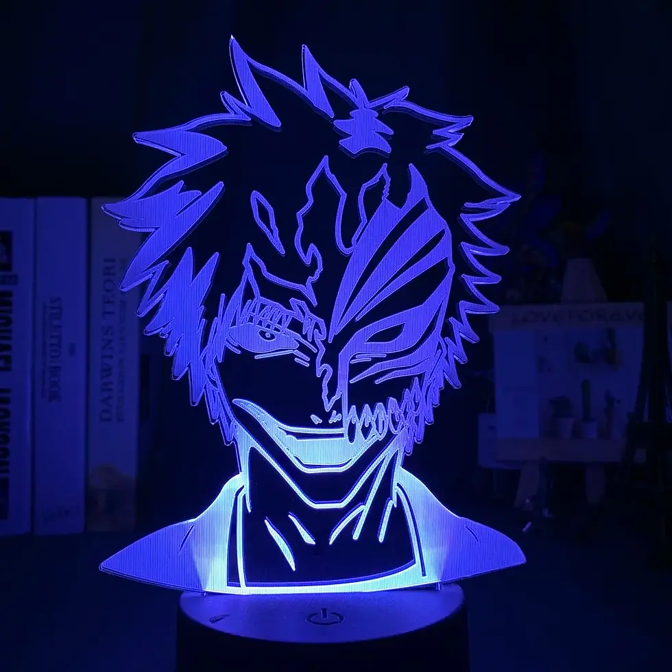 Thumbnail: Anime Bleach 3d Lamp Ichigo Kurosaki