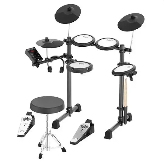 Thumbnail: Portable Silicone Electronic Drums Set