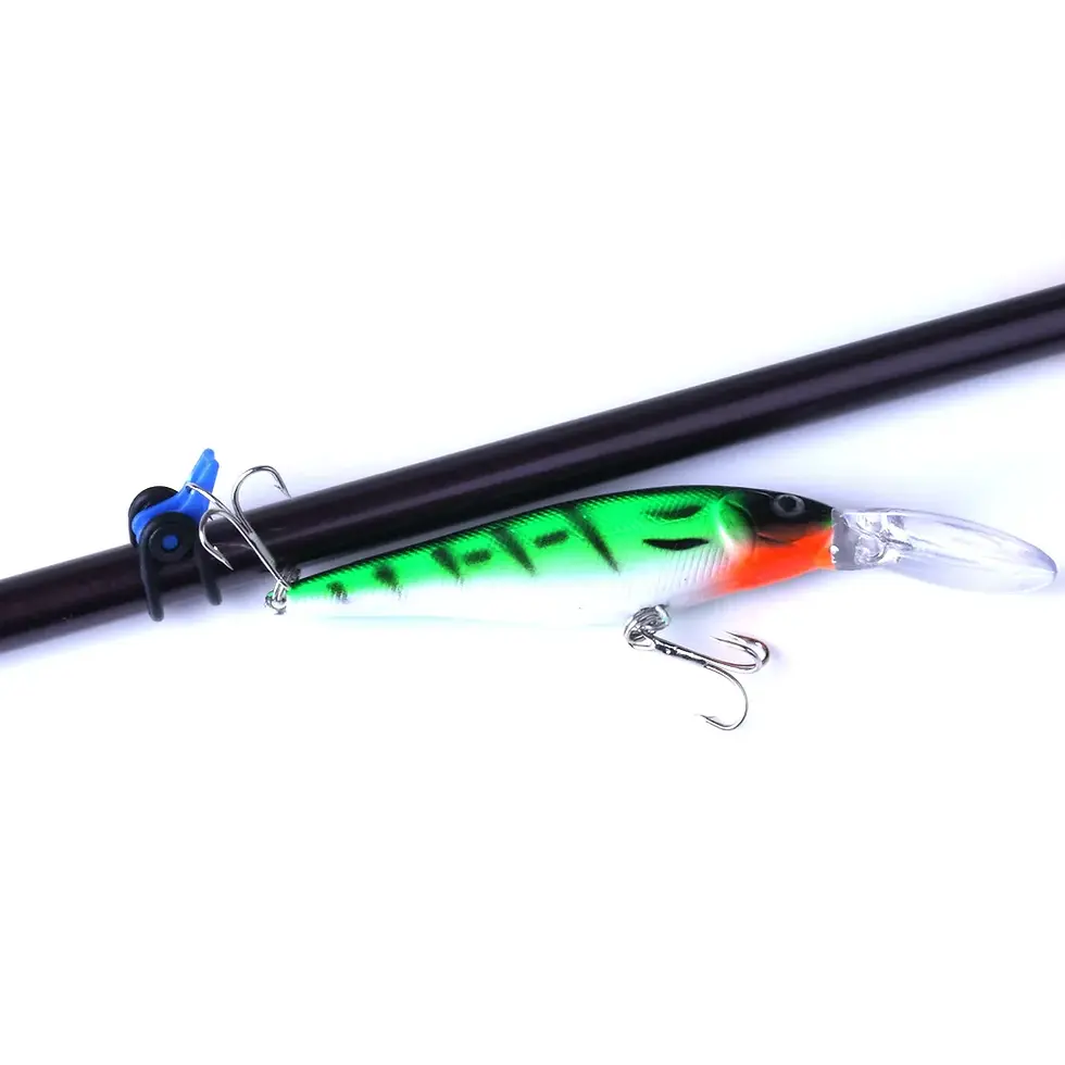 Thumbnail: 10 Set Plastic Fishing Hook Keeper Holder