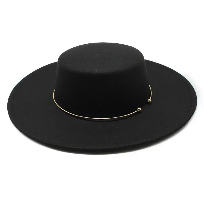 Thumbnail: French Style 10CM Wide Brim Derby Top Hat