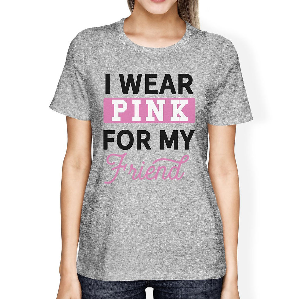 Thumbnail: I Wear Pink for My Friend Womens Shirt