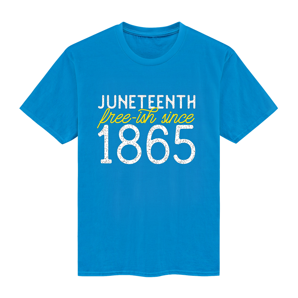 Thumbnail: Young, Black, and Freeish Since 1865 Printed Tees