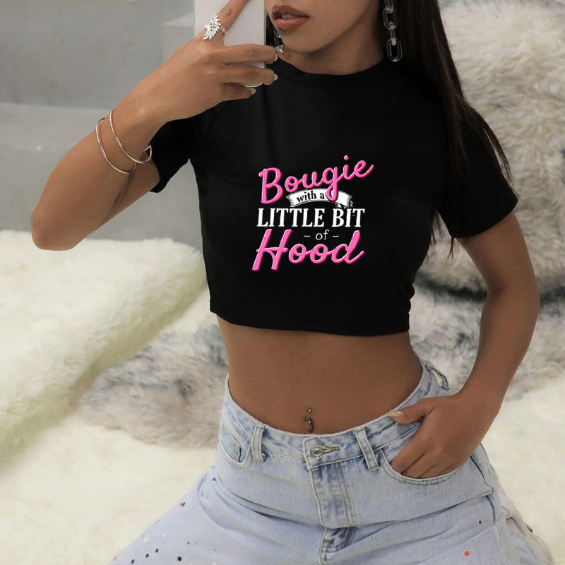 Thumbnail: Melanin Popping  Cropped Tshirt