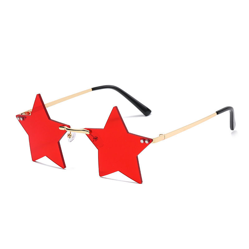 Thumbnail: Metal Rimless Sunglasses