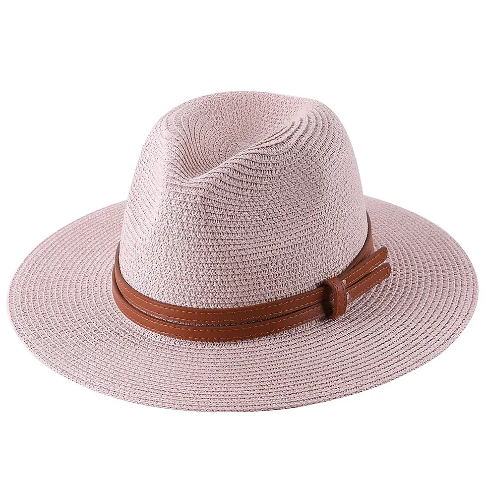 Thumbnail: Natural Panama Soft Shaped Straw Hat