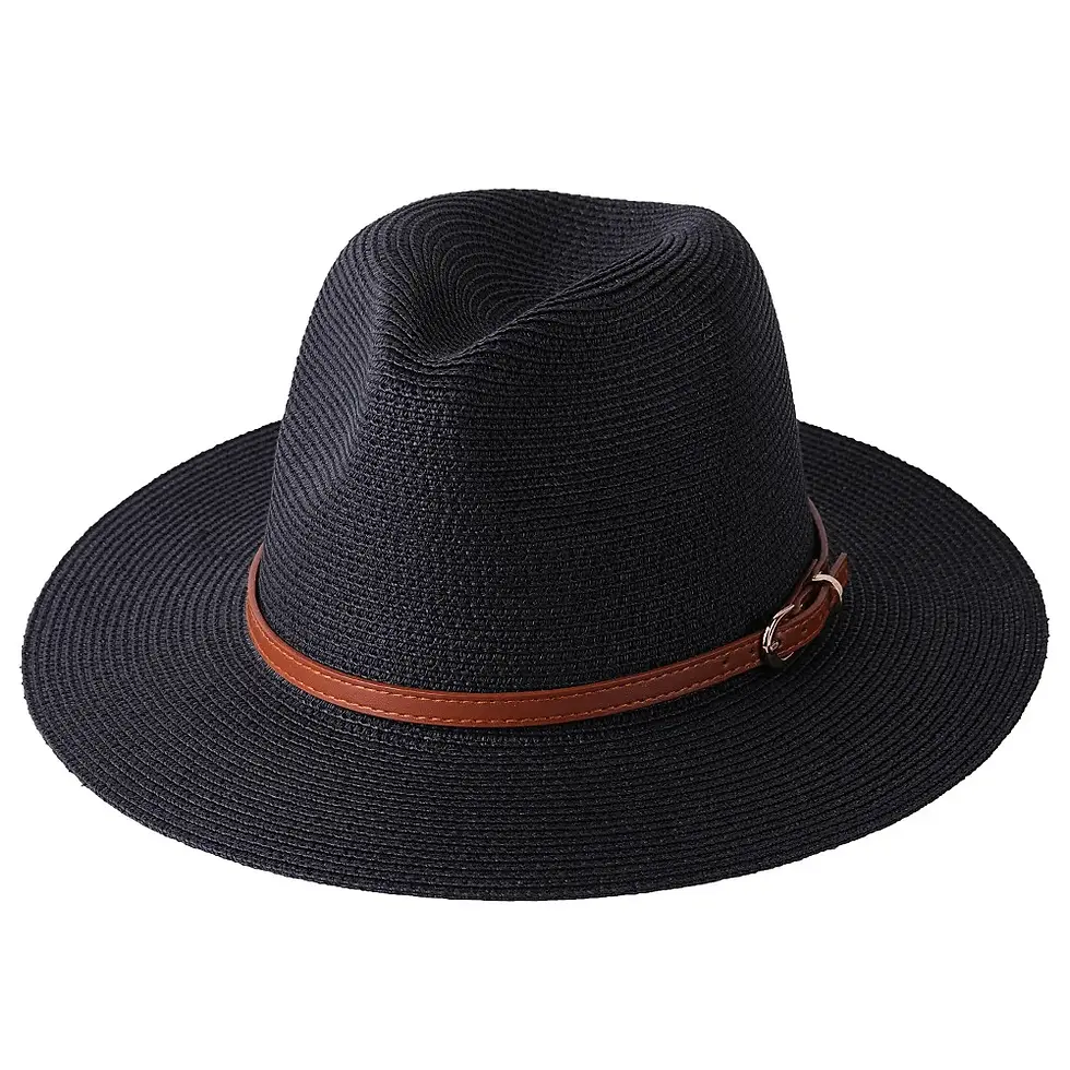 Thumbnail: Natural Panama Soft Shaped Straw Hat