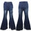 Thumbnail: Casual High Waist Jeans w/ Flared Bell-Bottoms